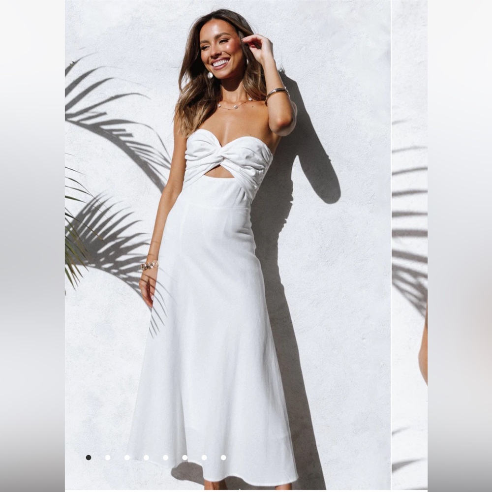 Petal & Pup - Rosetta Dress - White